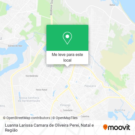 Luanna Larissa Camara de Oliveira Perei mapa