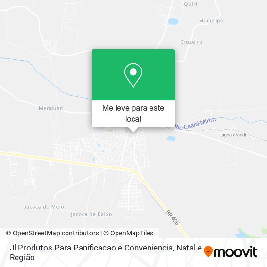 Jl Produtos Para Panificacao e Conveniencia mapa