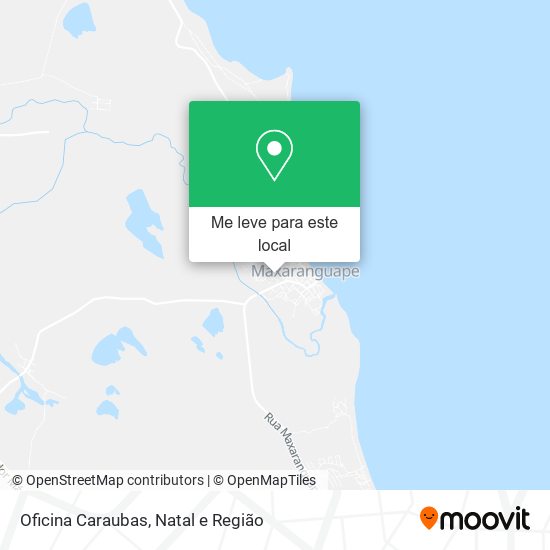 Oficina Caraubas mapa