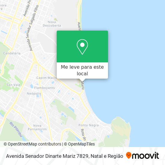 Avenida Senador Dinarte Mariz 7829 mapa