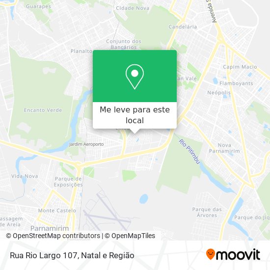 Rua Rio Largo 107 mapa