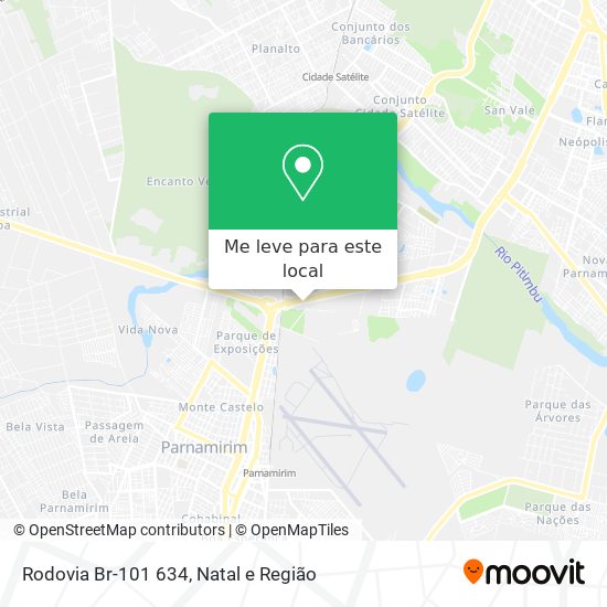 Rodovia Br-101 634 mapa