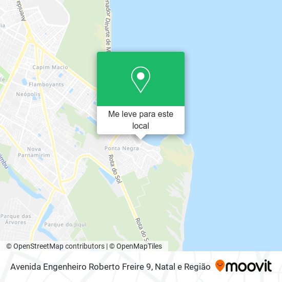 Avenida Engenheiro Roberto Freire 9 mapa