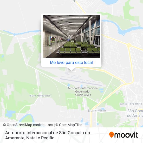 Como chegar até Aeroporto Internacional de São Gonçalo do Amarante em  Maçaranduba de Ônibus?