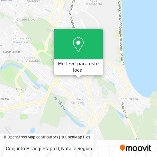 Conjunto Pirangi Etapa II mapa