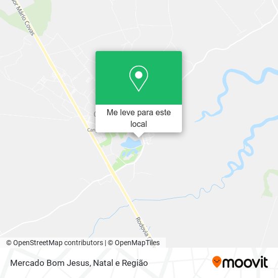Mercado Bom Jesus mapa