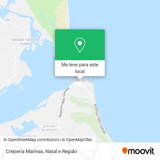Creperia Marinas mapa