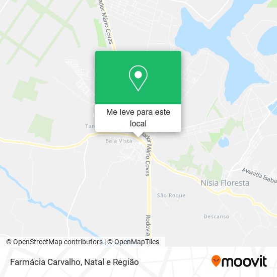 Farmácia Carvalho mapa