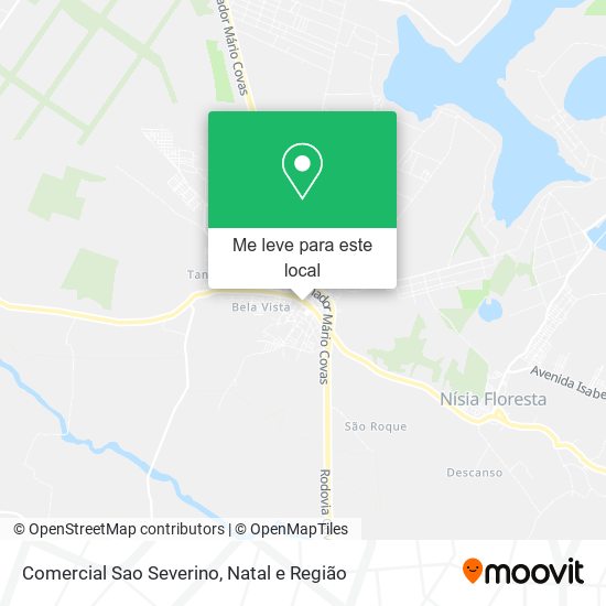 Comercial Sao Severino mapa