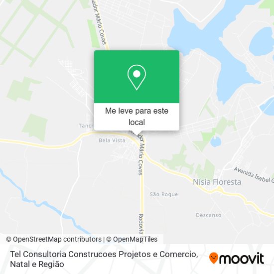 Tel Consultoria Construcoes Projetos e Comercio mapa