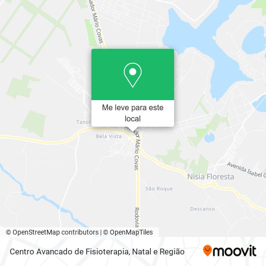 Centro Avancado de Fisioterapia mapa