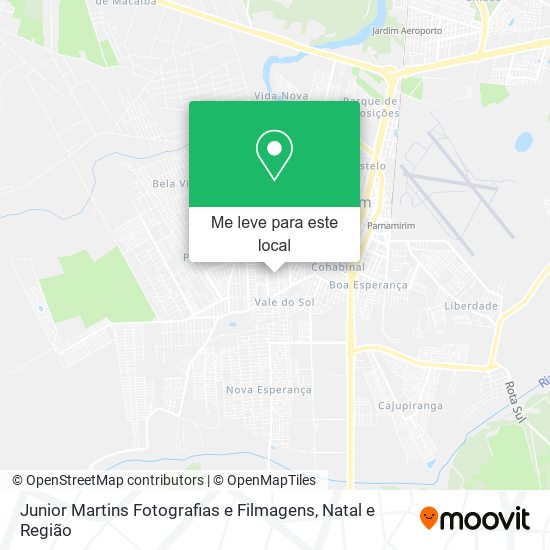 Junior Martins Fotografias e Filmagens mapa