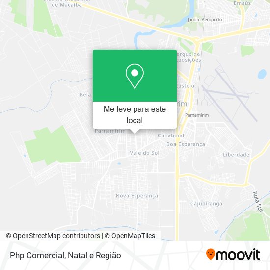 Php Comercial mapa