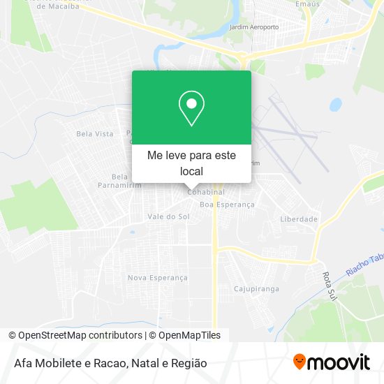 Afa Mobilete e Racao mapa