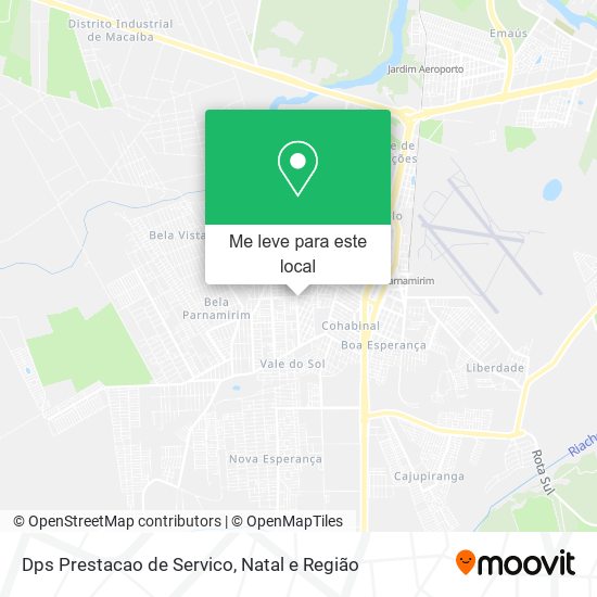 Dps Prestacao de Servico mapa