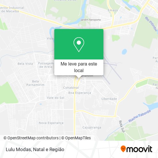 Lulu Modas mapa