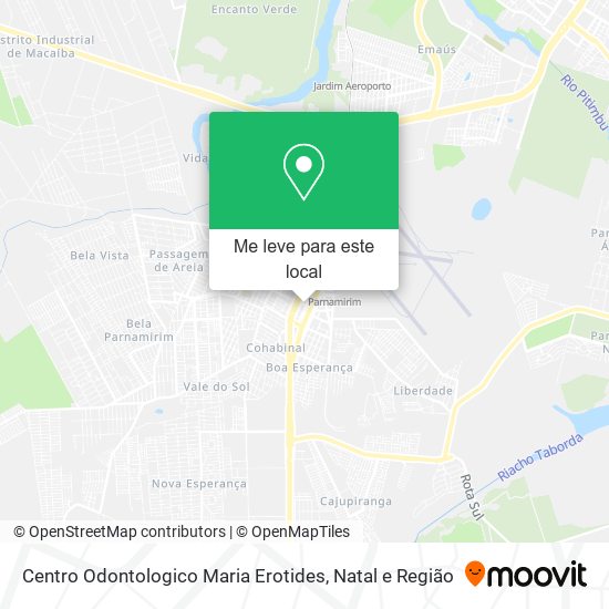 Centro Odontologico Maria Erotides mapa