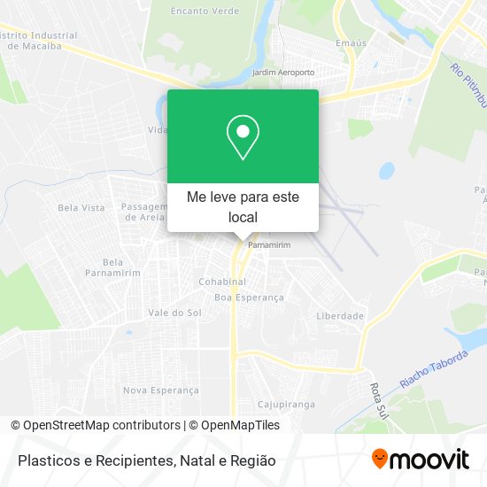 Plasticos e Recipientes mapa