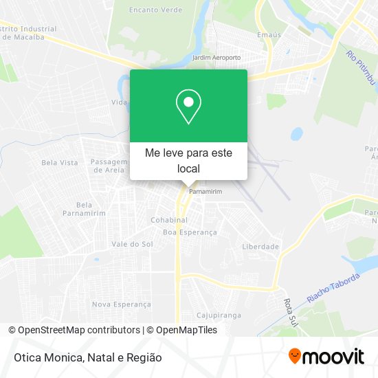 Otica Monica mapa