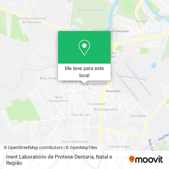 Inent Laboratorio de Protese Dentaria mapa