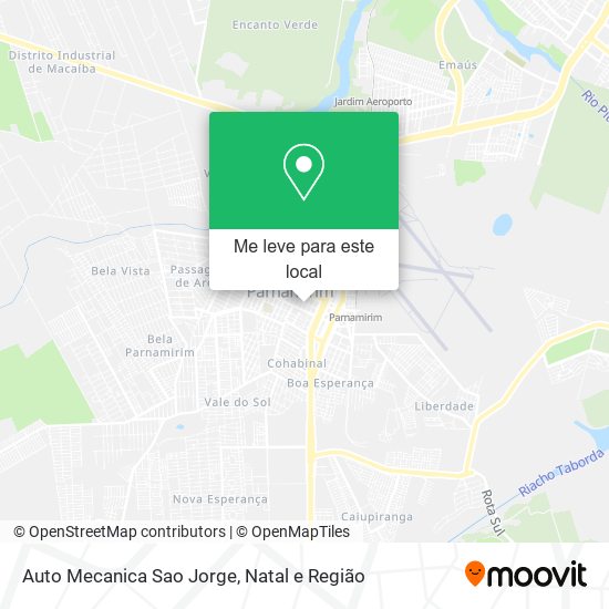 Auto Mecanica Sao Jorge mapa