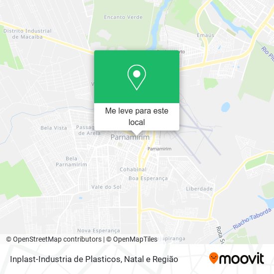 Inplast-Industria de Plasticos mapa