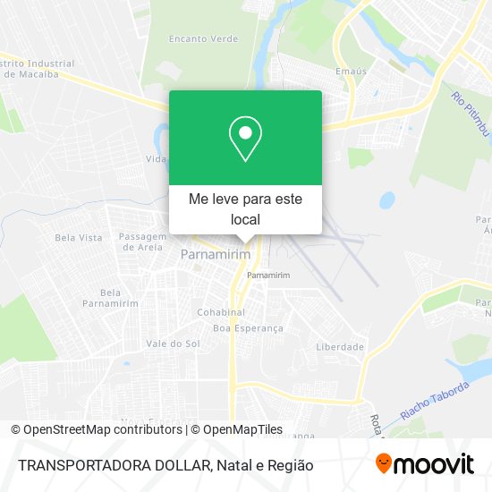 TRANSPORTADORA DOLLAR mapa