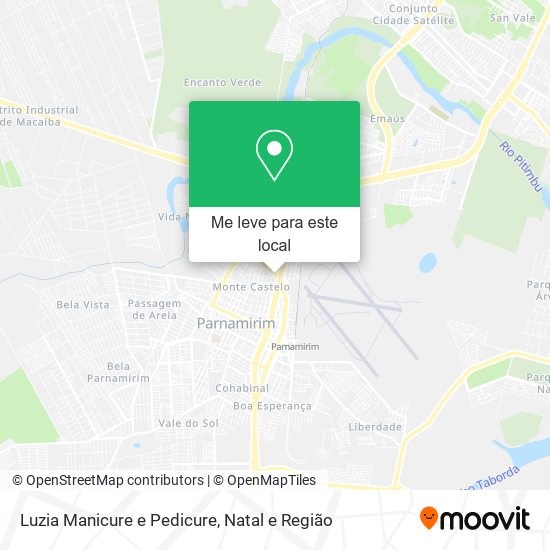 Luzia Manicure e Pedicure mapa