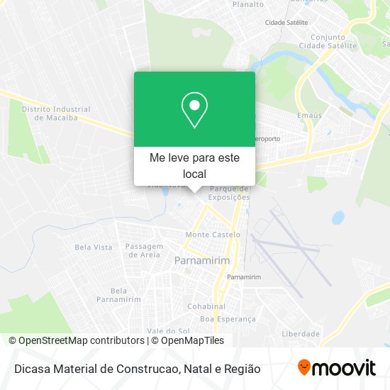 Dicasa Material de Construcao mapa