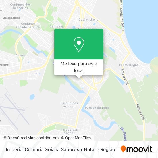 Imperial Culinaria Goiana Saborosa mapa