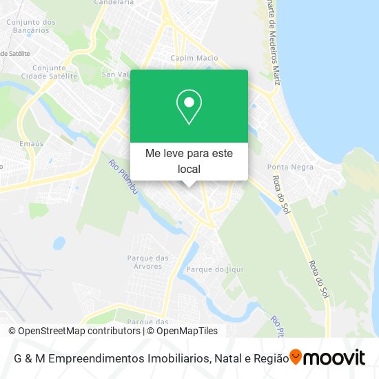 G & M Empreendimentos Imobiliarios mapa