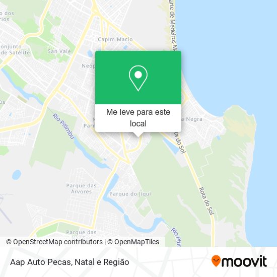 Aap Auto Pecas mapa