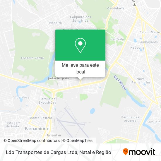 Ldb Transportes de Cargas Ltda mapa