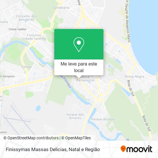 Finissymas Massas Delicias mapa