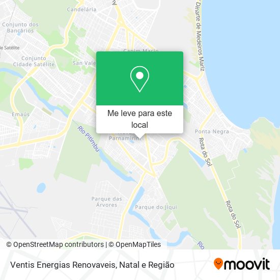 Ventis Energias Renovaveis mapa