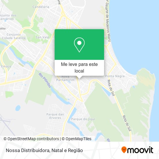 Nossa Distribuidora mapa