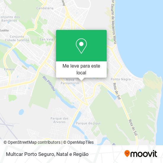 Multcar Porto Seguro mapa