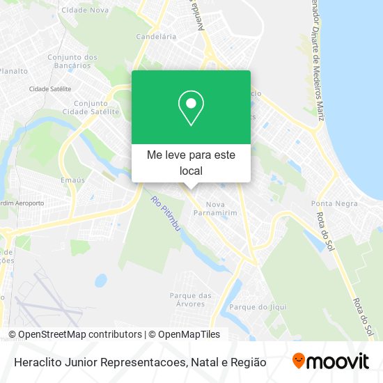 Heraclito Junior Representacoes mapa