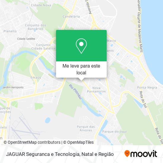 JAGUAR Seguranca e Tecnologia mapa