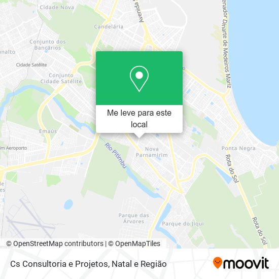 Cs Consultoria e Projetos mapa