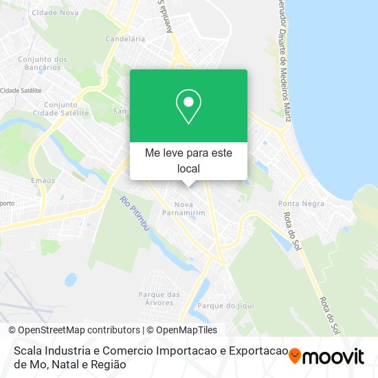 Scala Industria e Comercio Importacao e Exportacao de Mo mapa