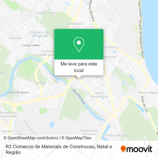 R3 Comercio de Materiais de Construcao mapa