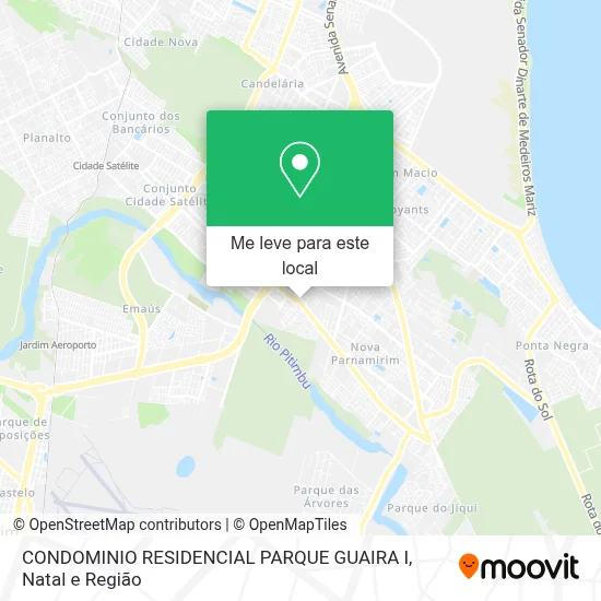 CONDOMINIO RESIDENCIAL PARQUE GUAIRA I mapa