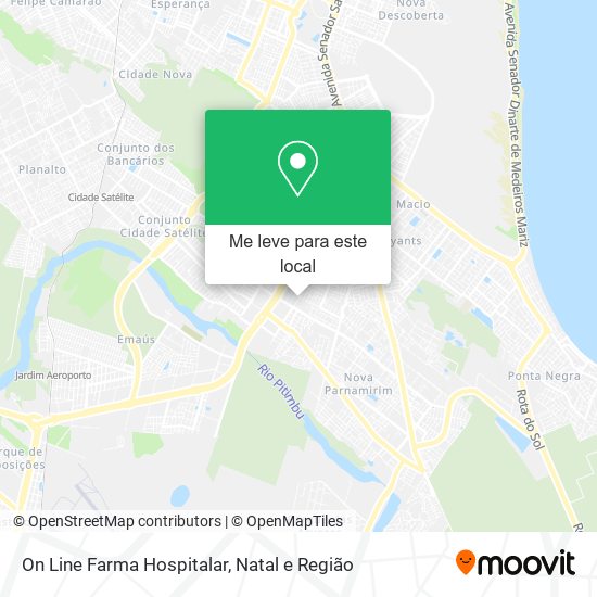 On Line Farma Hospitalar mapa