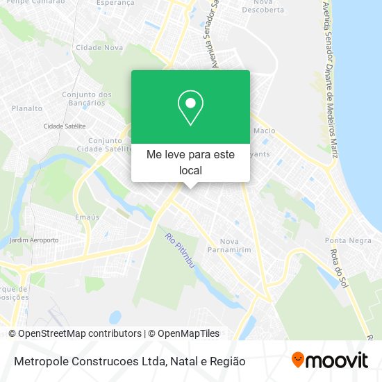 Metropole Construcoes Ltda mapa