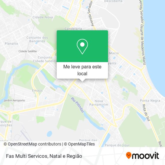 Fas Multi Servicos mapa