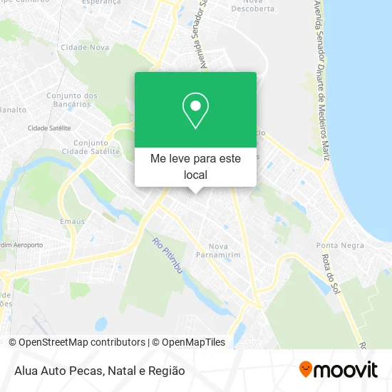 Alua Auto Pecas mapa
