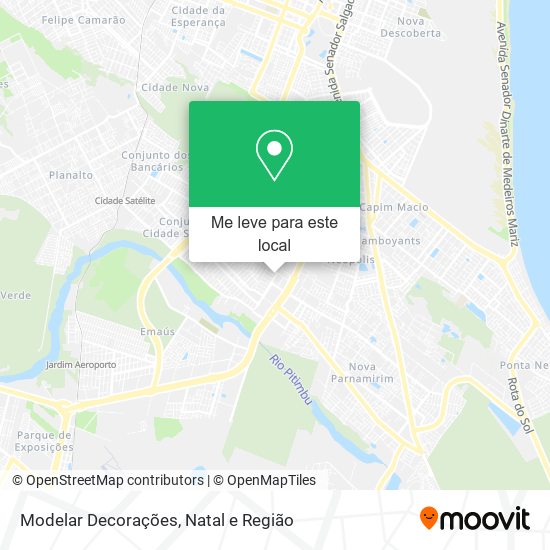 Modelar Decorações mapa