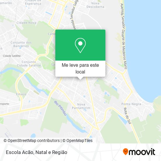 Escola Acão mapa