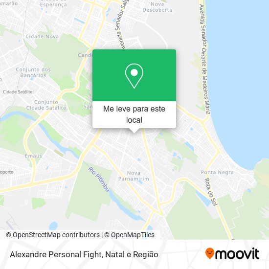 Alexandre Personal Fight mapa
